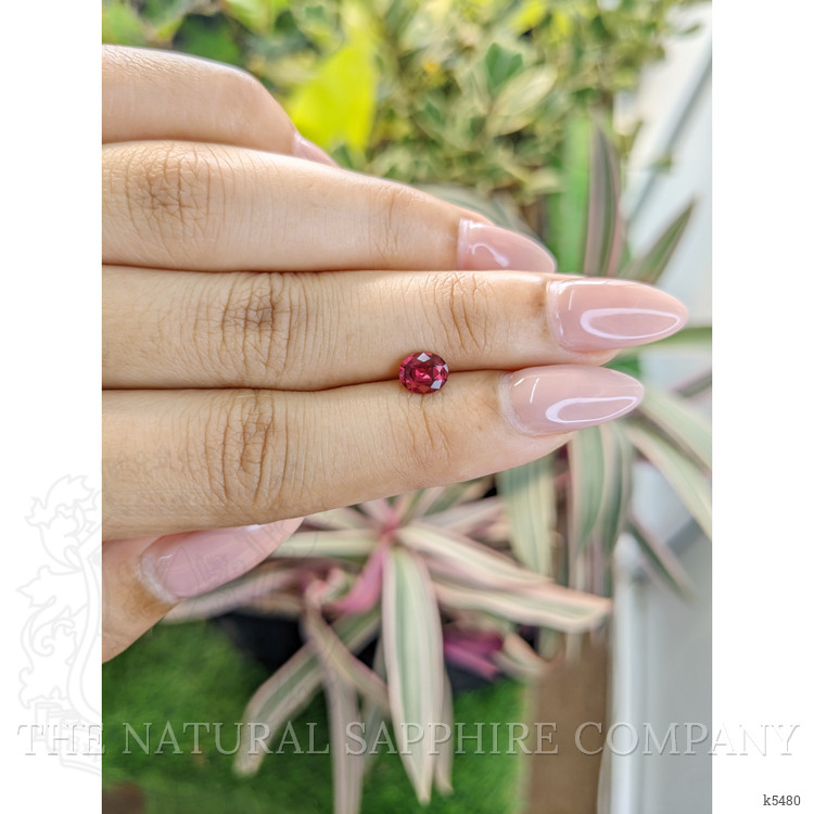 0.81 Ct. Garnet from Ceylon (Sri Lanka)