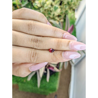 0.47 Ct. Garnet from Ceylon (Sri Lanka) Life Style