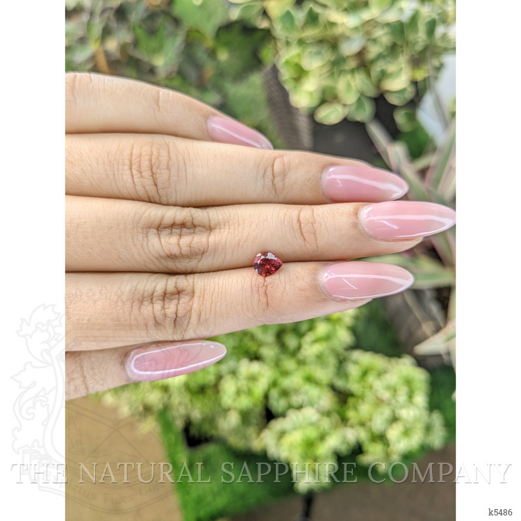 0.70 Ct. Garnet from Ceylon (Sri Lanka)