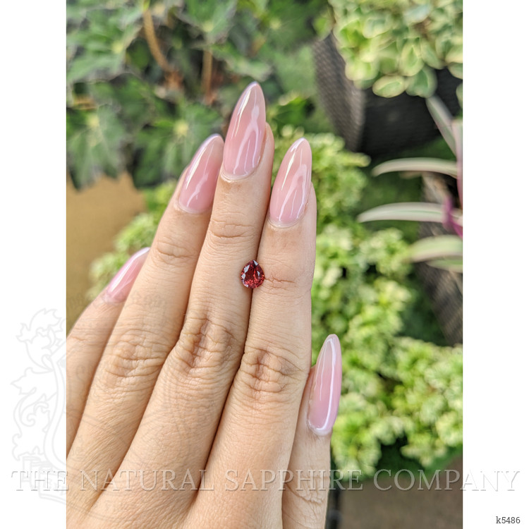 0.70 Ct. Garnet from Ceylon (Sri Lanka)