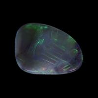 4.50 Ct. Semi-Black Opal from Australia Video