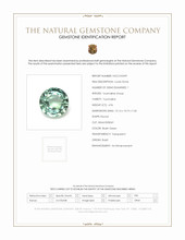 4.96 Ct. Tourmaline from Brazil Scan Report