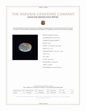 2.64 Ct. Multi Color Crystal Opal (Jelly Opal) from Australia Scan Report