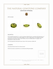 3.12 Ct. Chrysoberyl from Ceylon (Sri Lanka) Appraisal