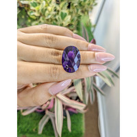 24.46 Ct. Amethyst from Brazil Life Style