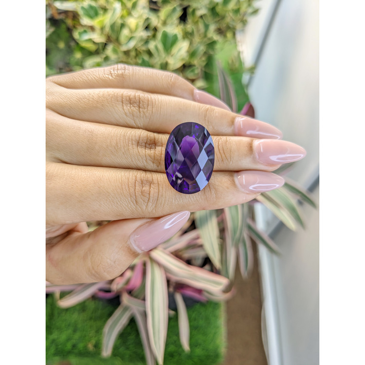 24.46 Ct. Amethyst from Brazil