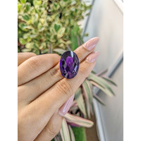 24.46 Ct. Amethyst from Brazil Life Style