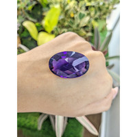 44.13 Ct. Amethyst from Brazil Life Style