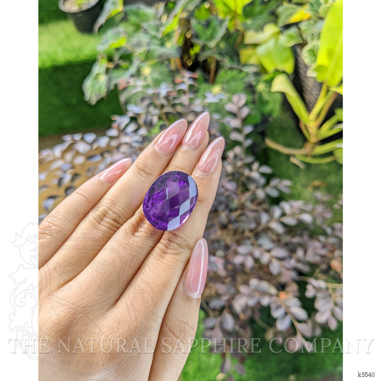36.76 Ct. Amethyst from Brazil