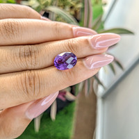 4.73 Ct. Amethyst from Brazil Life Style