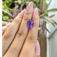 4.73 Ct. Amethyst from Brazil Life Style