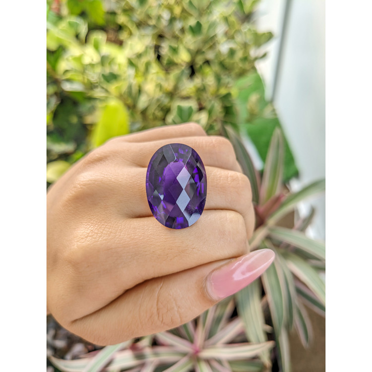 29.71 Ct. Amethyst from Brazil