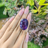 29.71 Ct. Amethyst from Brazil Life Style
