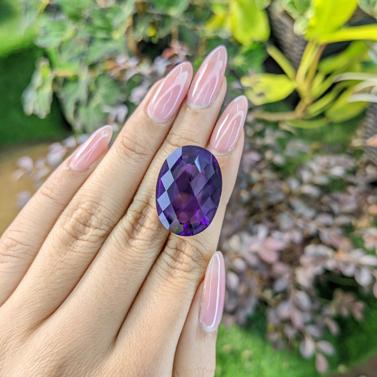 29.71 Ct. Amethyst from Brazil