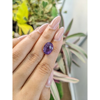 5.79 Ct. Amethyst from Brazil Life Style