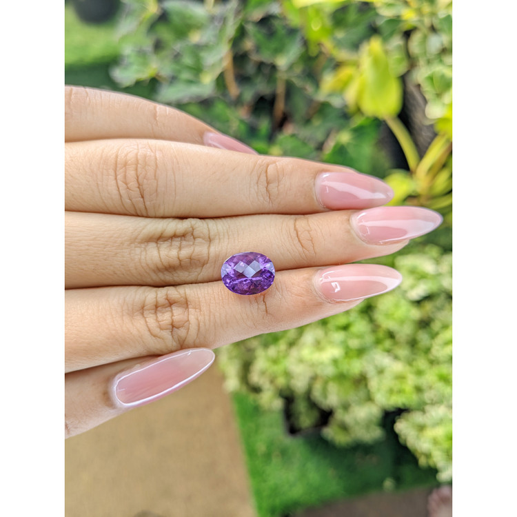3.88 Ct. Amethyst from Brazil