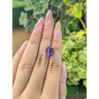 3.88 Ct. Amethyst from Brazil Life Style