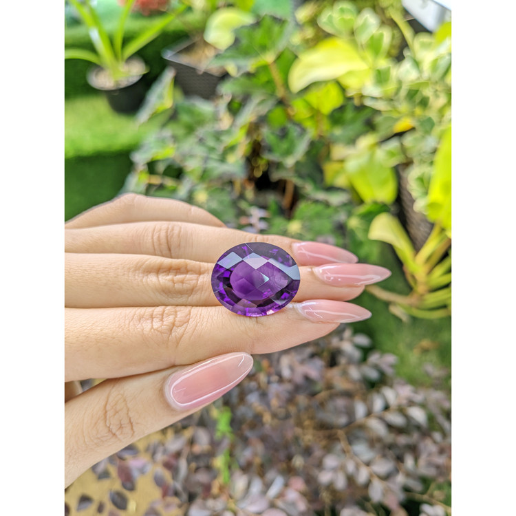 26.90 Ct. Amethyst from Brazil