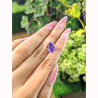 3.38 Ct. Amethyst from Brazil Life Style