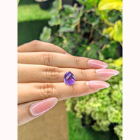 3.38 Ct. Amethyst from Brazil Life Style