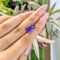 4.63 Ct. Amethyst from Brazil Life Style