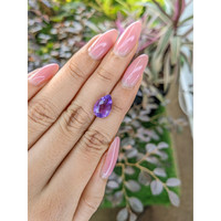 3.59 Ct. Amethyst from Brazil Life Style