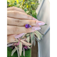 3.30 Ct. Amethyst from Brazil Life Style