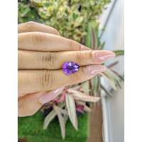 4.73 Ct. Amethyst from Brazil Life Style