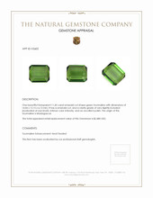 11.60 Ct. Tourmaline from Madagascar Appraisal
