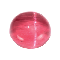 7.76 Ct. Cabochon Rubellite Tourmaline from Brazil Video