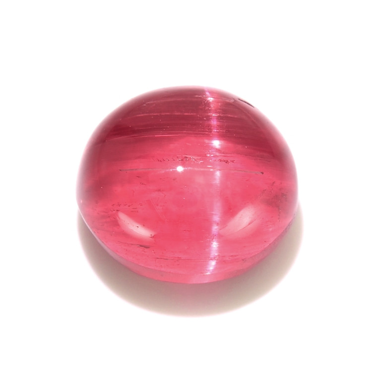 7.76 Ct. Cabochon Rubellite Tourmaline from Brazil