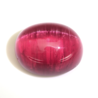 11.93 Ct. Cabochon Rubellite Tourmaline from Brazil Video