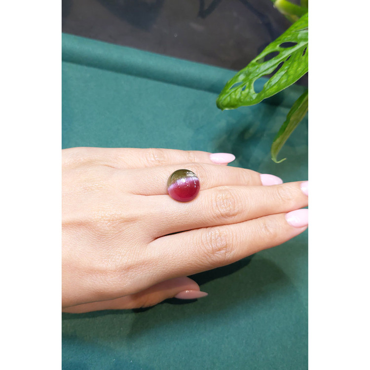 14.83 Ct. Cabochon Tourmaline from Brazil