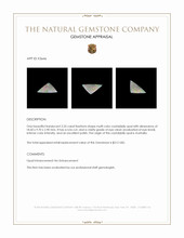 2.35 Ct. Crystal/Jelly Opal from Australia Appraisal