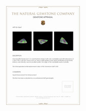 2.16 Ct. Crystal/Jelly Opal from Australia Appraisal