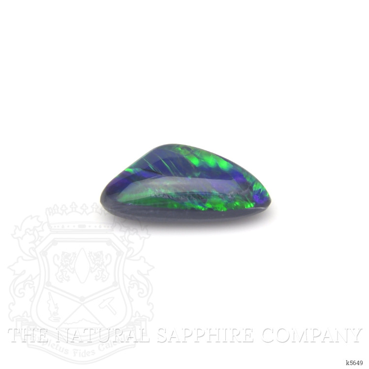 1.26 Ct. Cabochon Black Opal from Australia