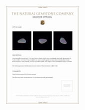 1.18 Ct. Crystal/Jelly Opal from Australia Appraisal