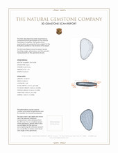 1.18 Ct. Crystal/Jelly Opal from Australia 3 D Scan Report