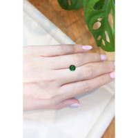 1.09 Ct. Tsavorite Garnet from Madagascar Life Style