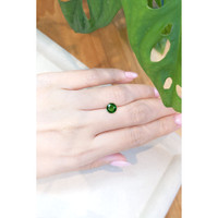 1.37 Ct. Tsavorite Garnet from Madagascar Life Style