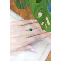 1.29 Ct. Tsavorite Garnet from Madagascar Life Style