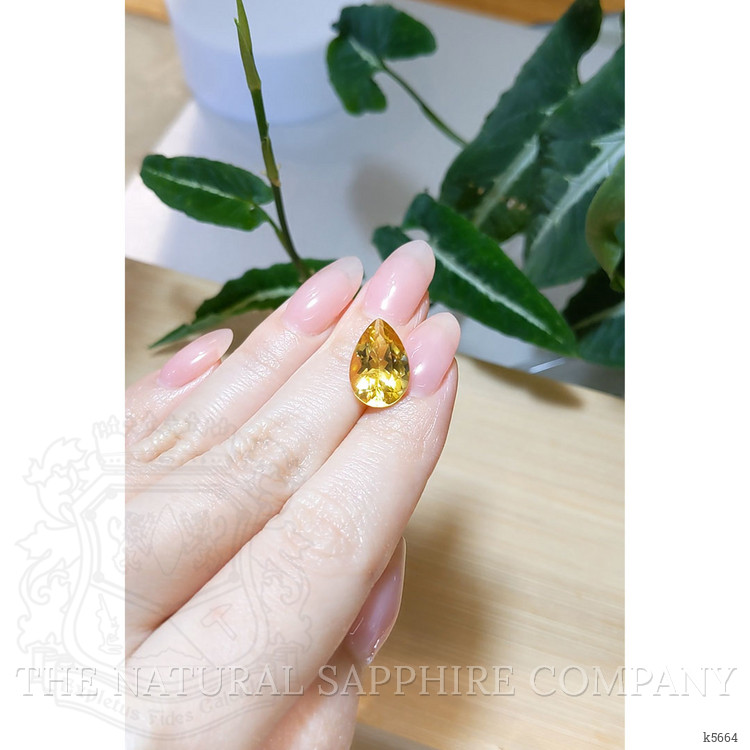 5.78 Ct. Citrine from Ceylon (Sri Lanka)