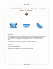 8.65 Ct. Topaz from Ceylon (Sri Lanka) Appraisal