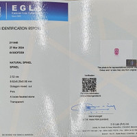 2.52 Ct. Spinel from Ceylon (Sri Lanka) Scan Report