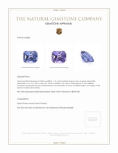 1.76 Ct. Spinel from Ceylon (Sri Lanka) Appraisal