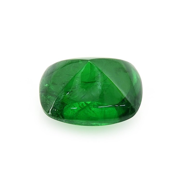 2.51 Ct. Cabochon Tsavorite Garnet from Madagascar
