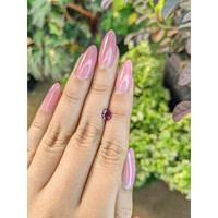 0.75 Ct. Almandine Garnet from Ceylon (Sri Lanka) Life Style