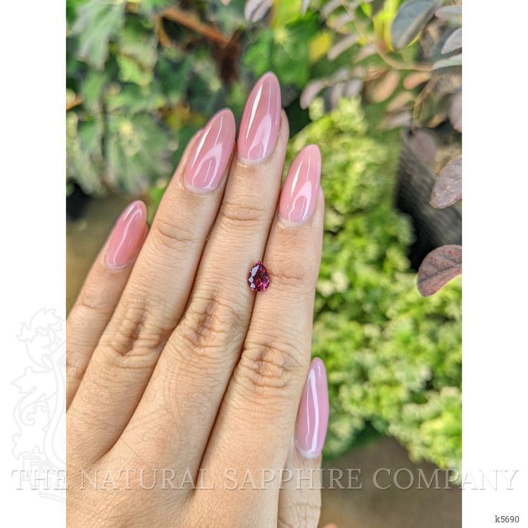 0.75 Ct. Almandine Garnet from Ceylon (Sri Lanka)