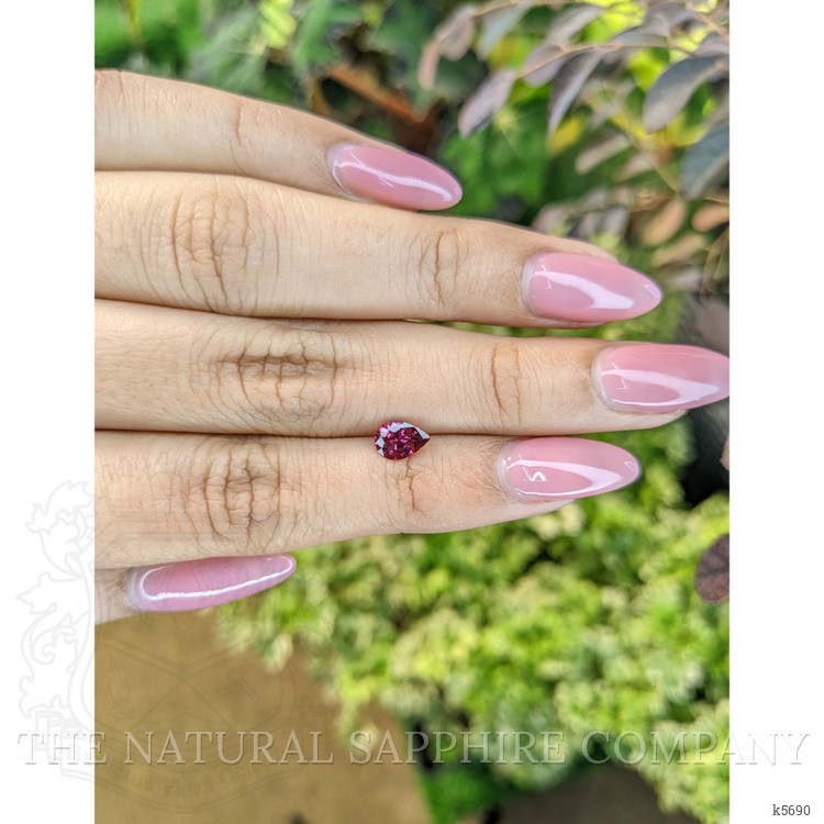 0.75 Ct. Almandine Garnet from Ceylon (Sri Lanka)