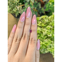 0.75 Ct. Almandine Garnet from Ceylon (Sri Lanka) Life Style